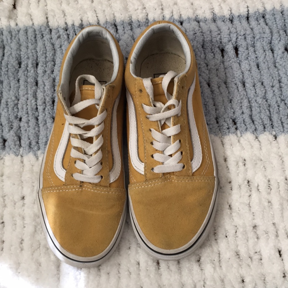 Vans Velvet Mustard Yellow